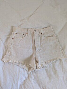 Redone vintage white shorts